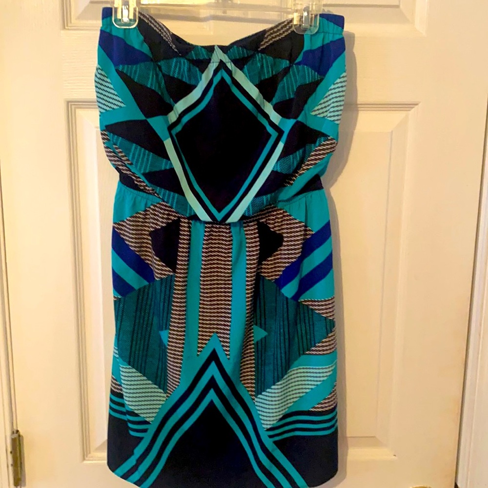 Express strapless dress